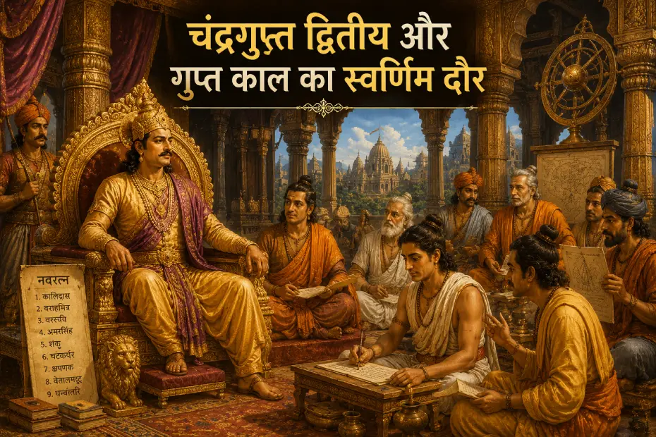 चंद्रगुप्त द्वितीय के दरबार में नवरत्न विद्वान